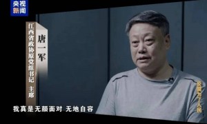 “一家两制”搞新型腐败，唐一军受贿数额特别巨大！